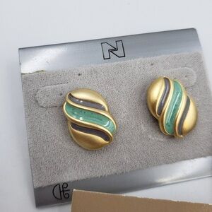 Vintage 80's Pierced Earrings Three Pairs